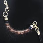 Jewellery made of hair by Anna Schwamborn