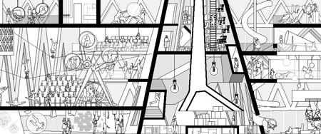 House of Culture and Movement by MVRDV and ADEPT House of Culture and Movement by MVRDV and ADEPT