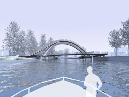 Melkwegbridge by NEXT architects and Rietveld landscape Melkwegbridge by NEXT architects and Rietveld landscape