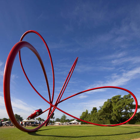 Alpha Romeo Centenary Sculpture by Gerry Judah Alpha Romeo Centenary Sculpture by Gerry Judah