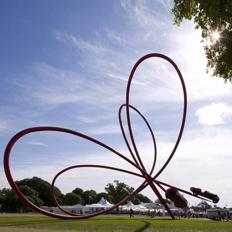 Alpha Romeo Centenary Sculpture by Gerry Judah Alpha Romeo Centenary Sculpture by Gerry Judah