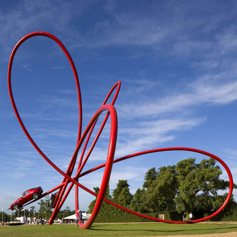 Alpha Romeo Centenary Sculpture by Gerry Judah Alpha Romeo Centenary Sculpture by Gerry Judah