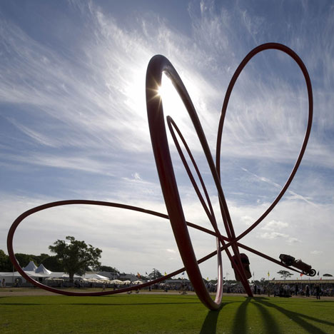 Alpha Romeo Centenary Sculpture by Gerry Judah Alpha Romeo Centenary Sculpture by Gerry Judah