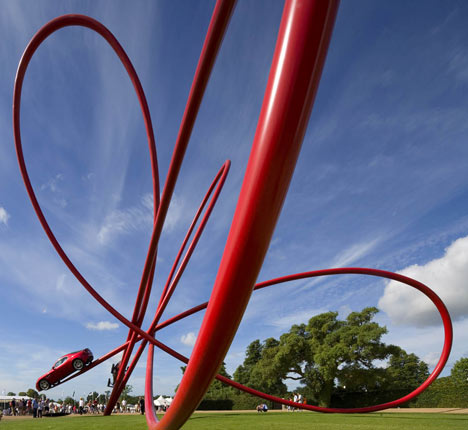 Alpha Romeo Centenary Sculpture by Gerry Judah Alpha Romeo Centenary Sculpture by Gerry Judah