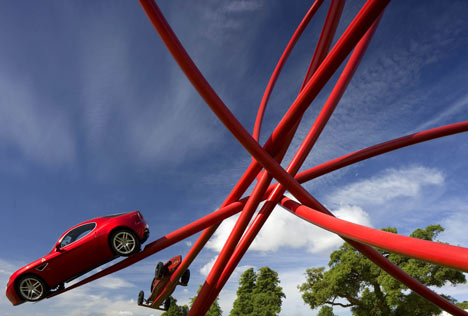 Alpha Romeo Centenary Sculpture by Gerry Judah Alpha Romeo Centenary Sculpture by Gerry Judah