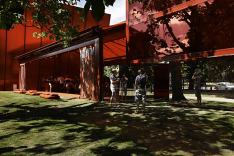 dSerpentine Gallery Pavilion by Jean Nouvel photographed by Julien Lanoo