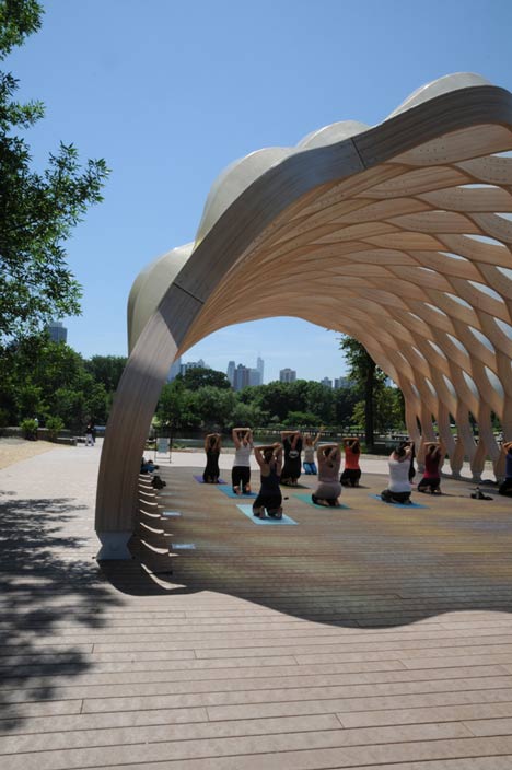 South Pond Pavilion by Studio Gang South Pond Pavilion by Studio Gang