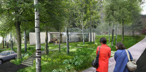 Dezeen_OMA_Maggie's-Centre-Wooded-site OMA Maggie's Centre Gartnavel