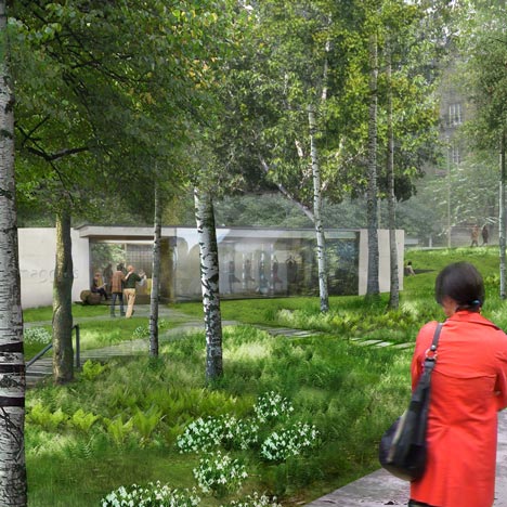 Dezeen_OMA_Maggie's-Centre-Wooded-site_sq OMA Maggie's Centre Gartnavel