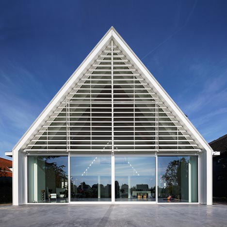 A House in a Church by Ruud Visser Architects A House in a Church by Ruud Visser Architects