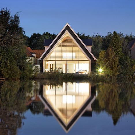 A House in a Church by Ruud Visser Architects A House in a Church by Ruud Visser Architects