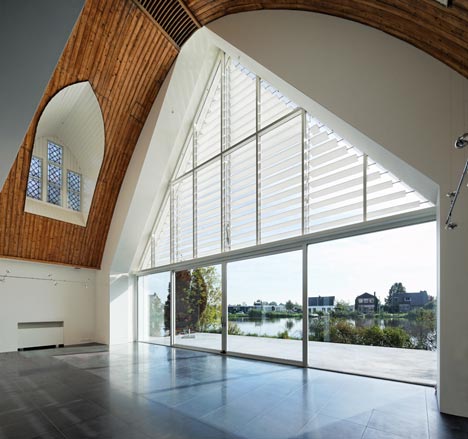 A House in a Church by Ruud Visser Architects A House in a Church by Ruud Visser Architects