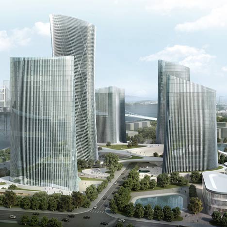 Central Business District Wenzhou by Henn Architekten Central Business District Wenzhou by Henn Architekten