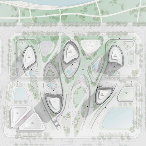 Central Business District Wenzhou by Henn Architekten Central Business District Wenzhou by Henn Architekten