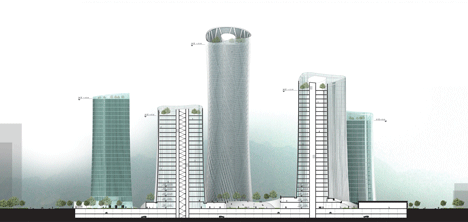 Central Business District Wenzhou by Henn Architekten Central Business District Wenzhou by Henn Architekten