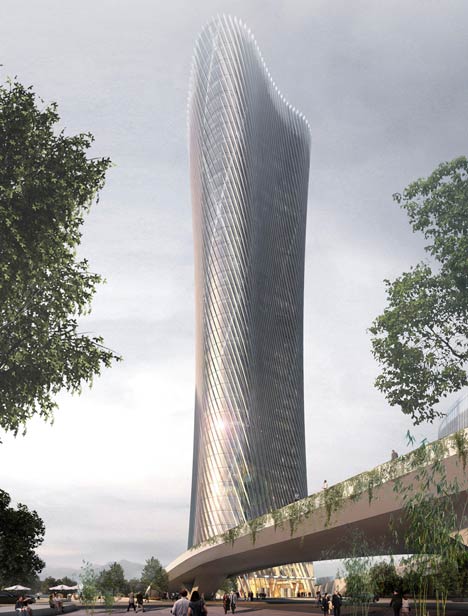 Central Business District Wenzhou by Henn Architekten Central Business District Wenzhou by Henn Architekten