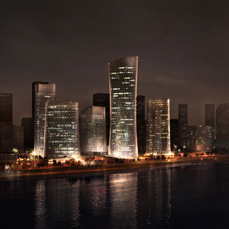 Central Business District Wenzhou by Henn Architekten Central Business District Wenzhou by Henn Architekten