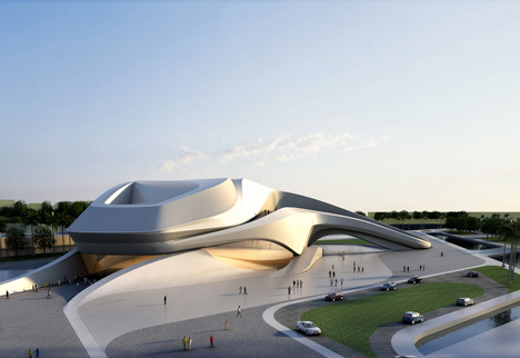 Grand Theatre by Zaha Hadid Architects Grand Theatre by Zaha Hadid Architects