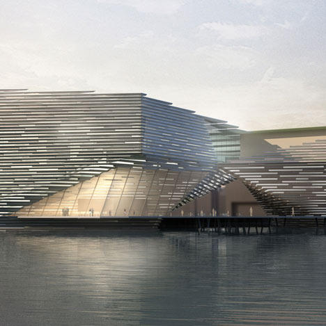 Kengo Kuma wins competition to design V&A at Dundee Kengo Kuma wins competition to design V&A at Dundee