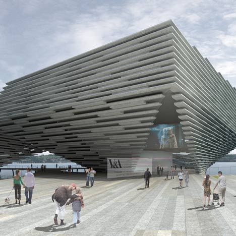 Kengo Kuma wins competition to design V&A at Dundee Kengo Kuma wins competition to design V&A at Dundee