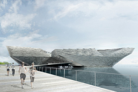 Kengo Kuma wins competition to design V&A at Dundee Kengo Kuma wins competition to design V&A at Dundee