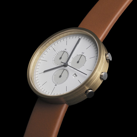 300 Series Chronograph Calendar Wristwatch by Uniform Wares 300 Series Chronograph Calendar Wristwatch by Uniform Wares