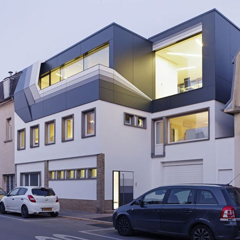 Rooftop Office Dudelange by dagli Rooftop Office Dudelange by dagli