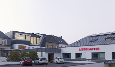 Rooftop Office Dudelange by dagli Rooftop Office Dudelange by dagli