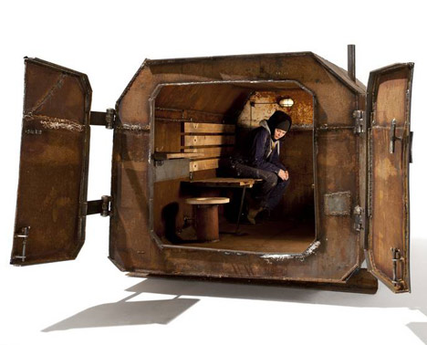 Vostok Cabin by Atelier Van Lieshout Vostok Cabin by Atelier Van Lieshout