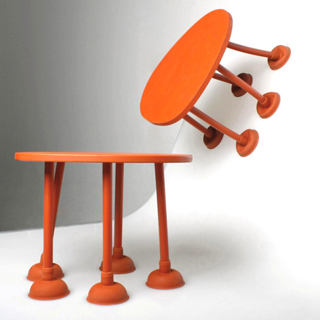 Rubber Table by Thomas Schnur Rubber Table by Thomas Schnur